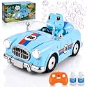Dinosaur RC Bubble Cars, Remote Control Car Toys with Light for Boys