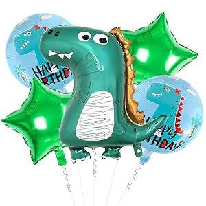 Dinosaur Theme Foil Balloon Set for Birthday