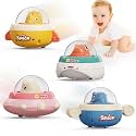 Dinosaur Toy Cars for Toddlers 1-3,4Pack Press and Go Cars Baby Toys 6-12-18 Months,1 Year Old Boy Toys Dino Car,Infant Car Toys for Ages 0-2,1st Birthday Gifts for 1 Year Old Boy