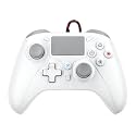 Dinosoo 10ft Wired Controller with Multi-Touch Pad & Back Buttons for PS5, PS4, PC – Turbo, Macro, 3.5mm Headphone Jack
