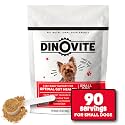 Dinovite Probiotics for Small Dogs, Probiotic Food Topper, 90 Servings