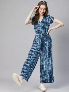dinru printed women jumpsuit