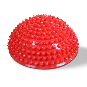 dioche hedgehog balance pods foot massage half ball balance pods spiky foot wakers for kids adults sports foot massage stability trainingred
