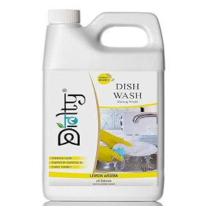 dishwash liquid gel lemon can jar with lemon fragrance leaves no residue grease cleaner for all utensils dishwashing liquid 5 liter lemon