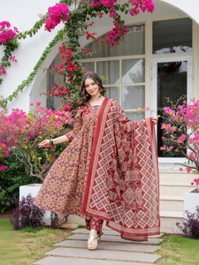 DIORICA Women Kurta Pant Dupatta Set