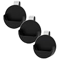 Dip Can Holder for Car, SExpression artistique ff Visor, Black Cigarette Bag Case with Secure Closure Lightweight Portable Clip Non-Slip Compact Storage Holster Truck Fit All Vehicle (2)