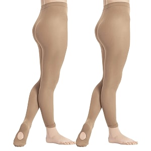DIPUG Girls Ballet Tights Convertible Dance Tights