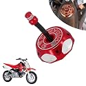Dirt Bike Gas Cap,Motorcycle Gas Fuel Tank Cap with Breather Valve Universal CNC for CRF CR XR 50cc - 150cc RM KX KLX TTR SSR Apollo TAO TAO SDG Dirt Pit Bike Red