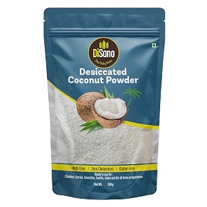 disano desiccated coconut powder no added sugar or flavour 500 gram fresh
