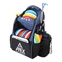 Disc Golf Bag, Large Disc Golf Backpack Holds Over 21 Discs, Durable & Lightweight with Multiple Storage Pockets