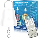 Disco Ball Motor Remote,3‑Speed 1‑30RPM,12LBS Load for 4‑20Inch Mirror Ball