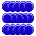 DISCOUNT PROMOS Frisbee Flying Discs in Bulk, 9.25 in. Fun Family Beach Game