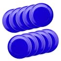 DISCOUNT PROMOS Frisbee Flying Discs in Bulk, 9.25 in. Fun Family Beach Game
