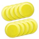 DISCOUNT PROMOS Frisbee Flying Discs in Bulk, 9.25 in. Fun Family Beach Game