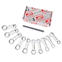 DISEN 10PCS Metric Torque Wrench Adapter 10-19mm 3/8" Drive Extension Box
