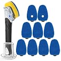 Dish Wand with Handle, 10 Pcs Non-Scratch Refills Replacement Sponge Heads