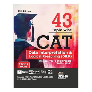 Disha 43 Topic-wise CAT Data Interpretation