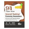 Disha 94 Topic-wise General/ Banking/ Economy Awareness Previous Year Question Bank for IBPS/ SBI/ RRB/ RBI Bank Clerk/ PO Prelim & Main Exams (2010 - 2026) 10th Edn | 100% Solved GK PYQs