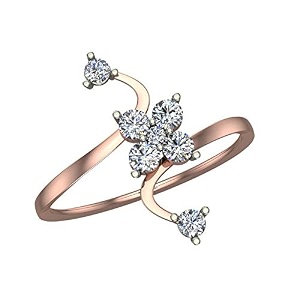 DISHIS 14K 18K Rose Gold Diamond BIS