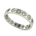 DISHIS 14K18K White Gold Ring for Women