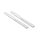Stainless Steel Butter Knives And Dinner Knives, 2 Pieces, Silver