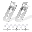 Dishwasher Installation Bracket Kit 2PCS Dishwasher Mounting Clips Compatible with Samsung DW80M DW80R DW80B Series DW80B7070US DW80M9550UG DW80R7060US/AA Replace#: DD98-01051C