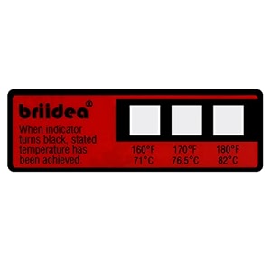 dishwasher temperature labels briidea temperature label for dishwashers 3-temp 160f71 170f765 180f82 pack of 24 labels