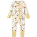 Disney Baby Viscose Made from Bamboo 2-Way Zipper Footie Outfit NB to Inf