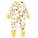 Disney Baby Viscose Made from Bamboo 2-Way Zipper Footie Outfit NB to Inf