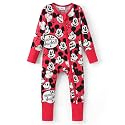 Disney Baby Viscose Made from Bamboo 2-Way Zipper Footie Outfit NB to Inf
