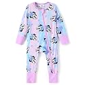 Disney Baby Viscose Made from Bamboo 2-Way Zipper Footie Outfit NB to Inf