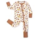 Disney Baby Viscose Made from Bamboo 2-Way Zipper Footie Outfit NB to Inf