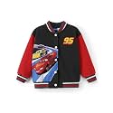 Disney Bomber Jacket Spider Man Marvel Toy Story Cars Varsity Cardigan2-13Y