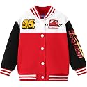 Disney Bomber Jacket Spider Man Marvel Toy Story Cars Varsity Cardigan2-13Y