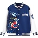 Disney Bomber Jacket Spider Man Marvel Toy Story Cars Varsity Cardigan2-13Y
