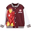 Disney Bomber Jacket Spider Man Marvel Toy Story Cars Varsity Cardigan2-13Y
