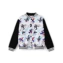 Disney Bomber Jacket Spider Man Marvel Toy Story Cars Varsity Cardigan2-13Y