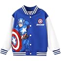 Disney Bomber Jacket Spider Man Marvel Toy Story Cars Varsity Cardigan2-13Y