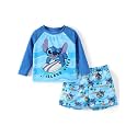 Disney Boys Spiderman Swimsuit Summer Beach Kids Rash Guard Swim Set 3M-13T