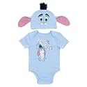 Disney Cosplay Baby Bodysuit and Hat Set Newborn to Infant Sizes (Newborn - 24 Months)