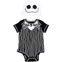 Disney Cosplay Baby Bodysuit and Hat Set Newborn to Infant Sizes (Newborn - 24 Months)