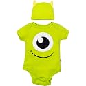 Disney Cosplay Baby Bodysuit and Hat Set Newborn to Infant Sizes (Newborn - 24 Months)