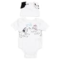 Disney Cosplay Baby Bodysuit and Hat Set Newborn to Infant Sizes (Newborn - 24 Months)
