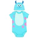 Disney Cosplay Baby Bodysuit and Hat Set Newborn to Infant Sizes (Newborn - 24 Months)