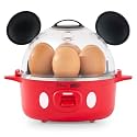 Disney | Dash Mickey Mouse Rapid Egg Cooker, 7 Egg Capacity, Red
