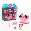 Disney Doorables Mini Playset Minnie Mouse’s Garden Cottage, Exclusive Minnie Mouse Collectible Figure, Kids Toys for Ages 5 Up by Just Play