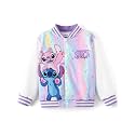 Disney Girl &amp; Boy Varsity Bomber Jacket Fall Sweatshirt Toddler to Big Kid