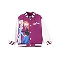 Disney Girl &amp; Boy Varsity Bomber Jacket Fall Sweatshirt Toddler to Big Kid