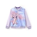 Disney Girl &amp; Boy Varsity Bomber Jacket Fall Sweatshirt Toddler to Big Kid