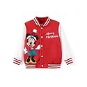 Disney Girl &amp; Boy Varsity Bomber Jacket Fall Sweatshirt Toddler to Big Kid